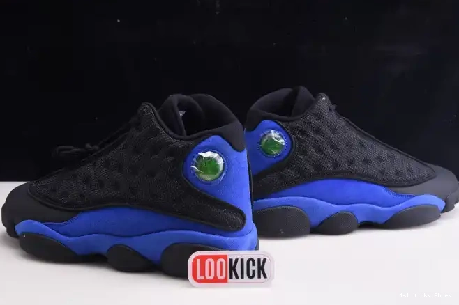 1st Kicks Shoes Black Royal Hyper Retro Jordan 414571-040 13 0605